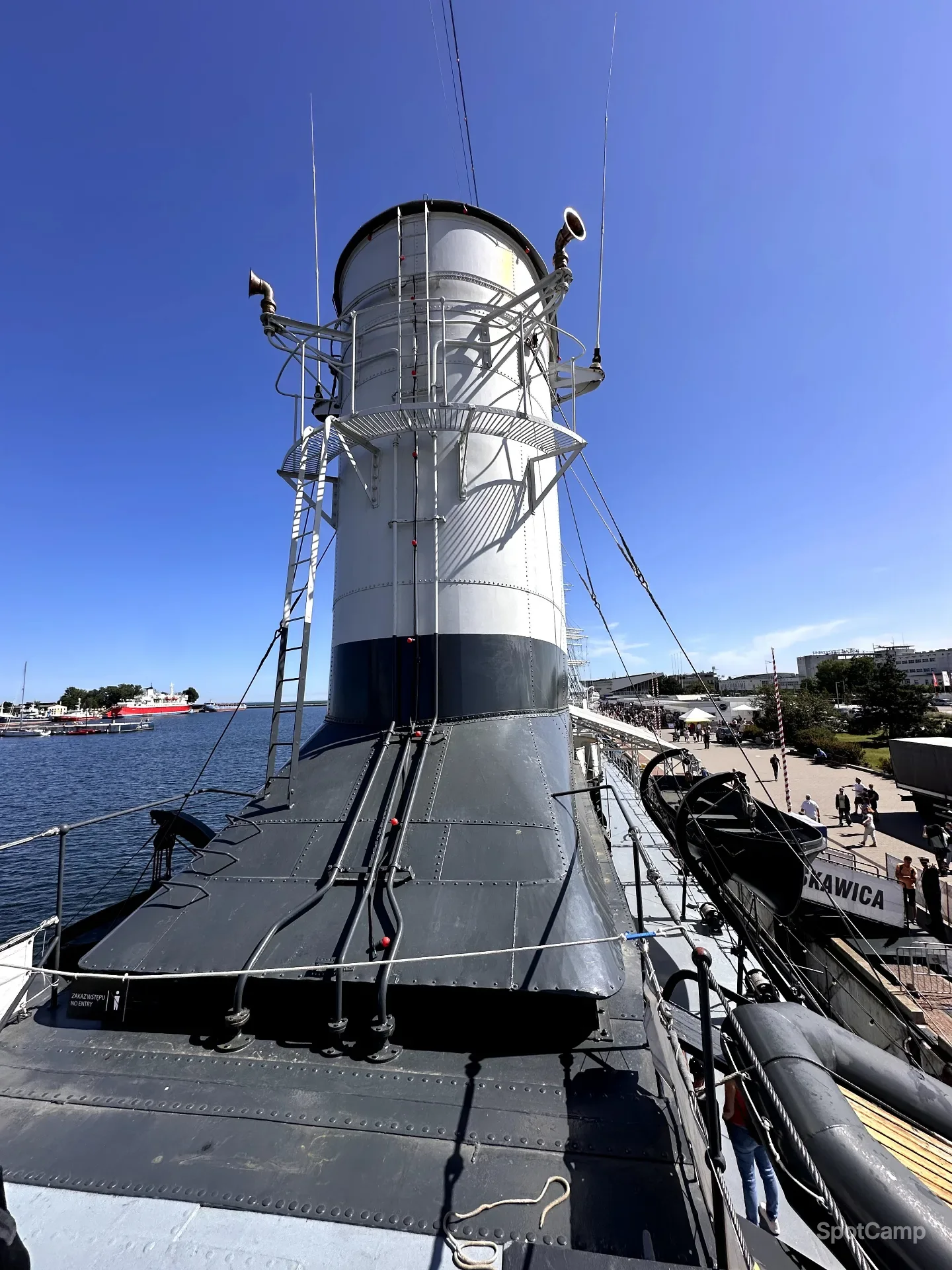 Atrakcja ORP Błyskawica w al. Jana Pawła II — 2