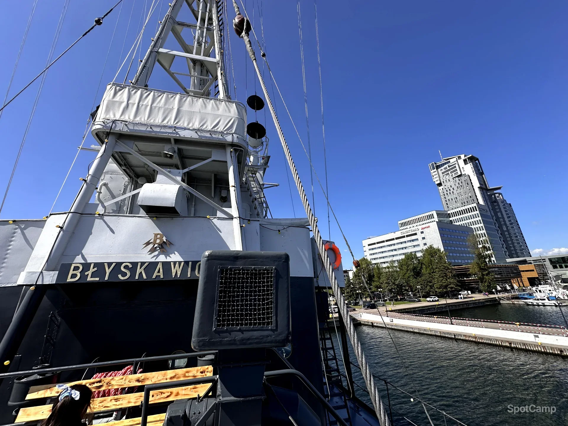 Atrakcja ORP Błyskawica w al. Jana Pawła II — 4